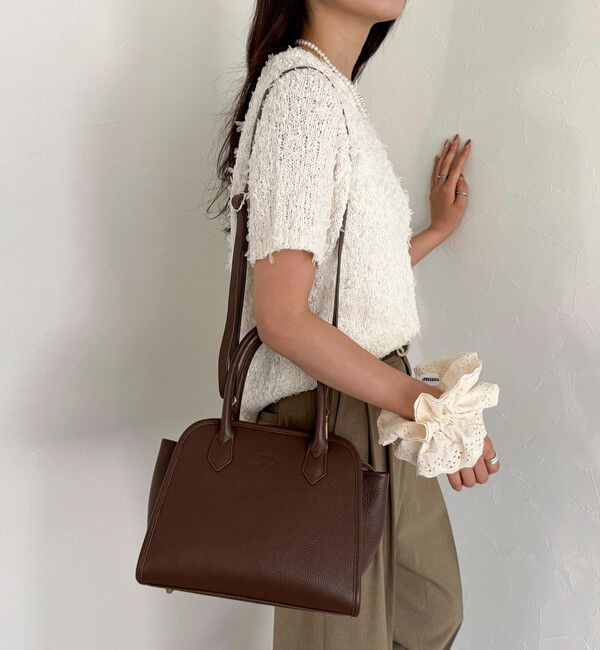 fredy emue「FR台形レザーバッグ」|ショルダー・メッセンジャー|