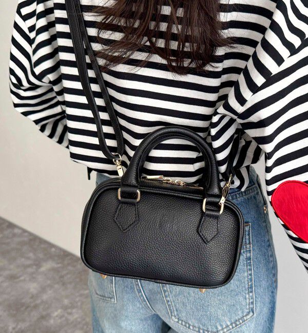 fredy emue「FRミニレザーボストンバッグ」|ショルダー・メッセンジャー|