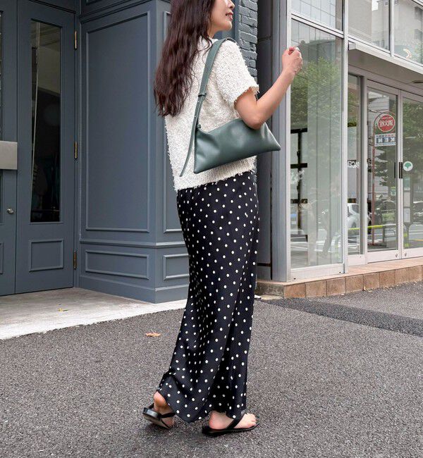 fredy emue「ワッシャーサテンドットスカート」|スカート|