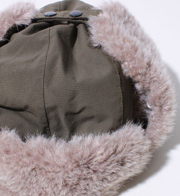 GLOSTER「【GLOSTER/グロスター】フライトキャップ 2WAY ナイロン/デニム」|キャップ・キャスケット|