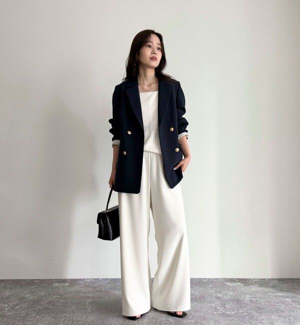 fredy emue「ダブルブレストジャケット」|テーラードジャケット|