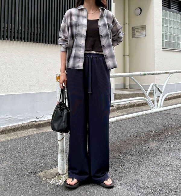 fredy emue「ウエストレイヤードイージーパンツ」|チノ|