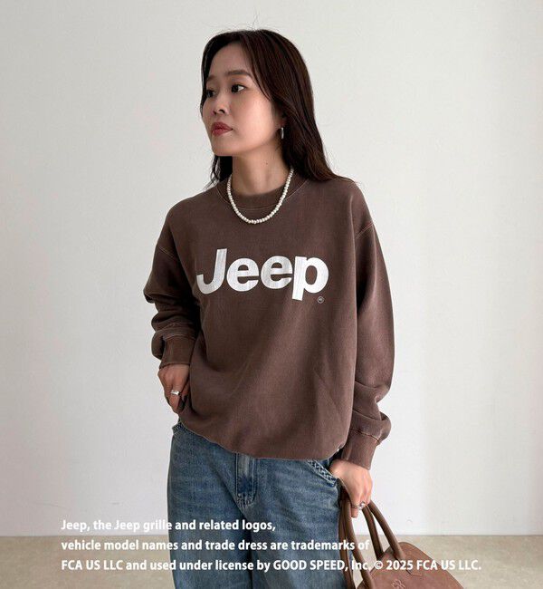 fredy emue「【GOOD ROCK SPEED】JEEPプリント裏毛スウェット」|スウェット・ジャージ|