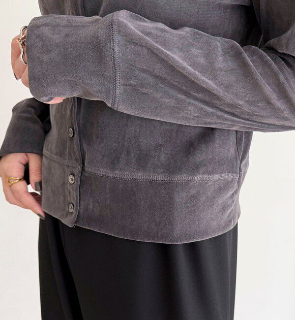 fredy emue「シアーフロッキーコンパクトカーディガン」|カーディガン|