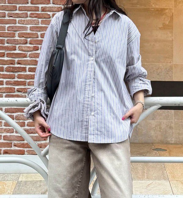 fredy emue「ベーシックエンブロイダリーシャツ」|シャツ・ブラウス|