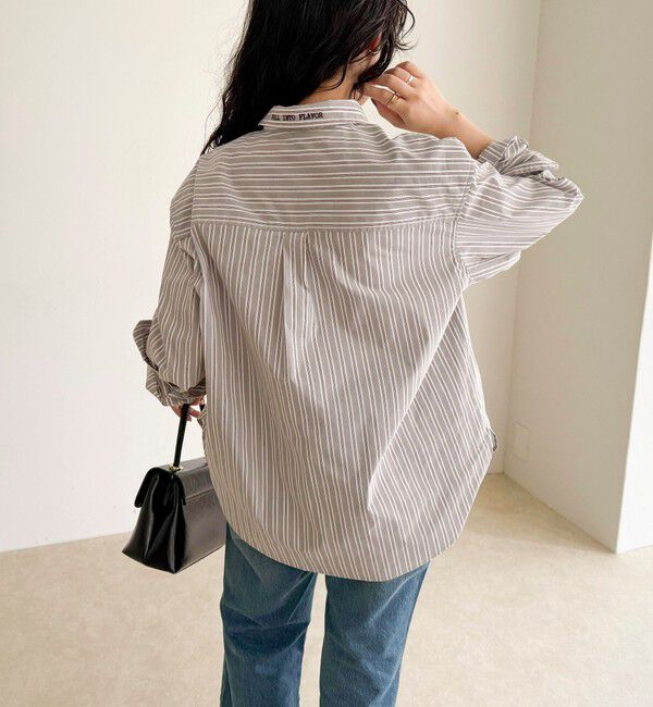 fredy emue「ベーシックエンブロイダリーシャツ」|シャツ・ブラウス|