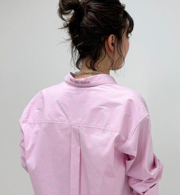 fredy emue「ベーシックエンブロイダリーシャツ」|シャツ・ブラウス|