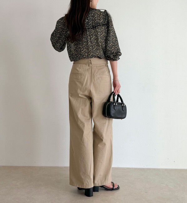 fredy emue「ピンタックギャザーブラウス」|シャツ・ブラウス|