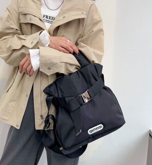 fredy emue「【OUTDOOR PRODUCTS /アウトドアプロダクツ】2wayベルトトートバッグS」|ショルダー・メッセンジャー|
