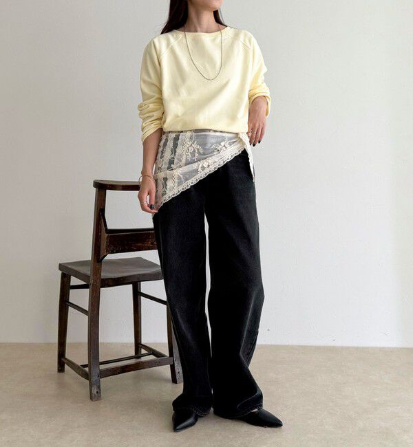 fredy emue「ミニ裏毛クロップドスウェットプルオーバー」|スウェット・ジャージ|