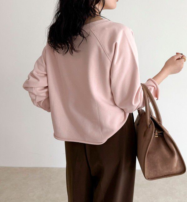 fredy emue「ミニ裏毛クロップドスウェットプルオーバー」|スウェット・ジャージ|