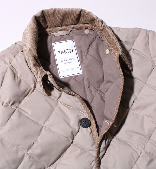 GLOSTER「【ビジカジ対応/新色追加】GLOSTER別注 TAION ダイヤキルト ダウンジャケット」|ダウン|