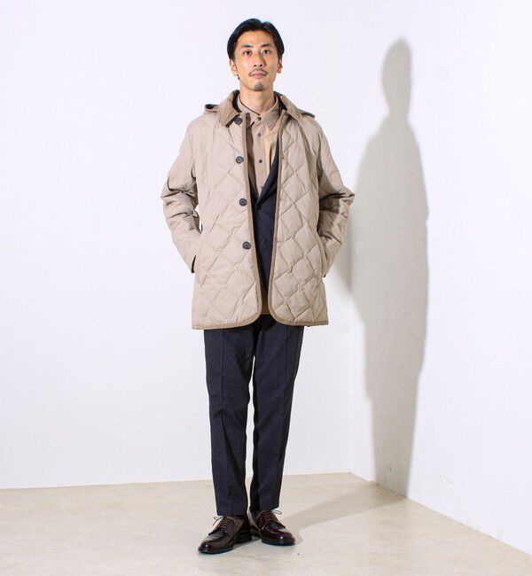 GLOSTER「【ビジカジ対応/新色追加】GLOSTER別注 TAION ダイヤキルト ダウンジャケット」|ダウン|