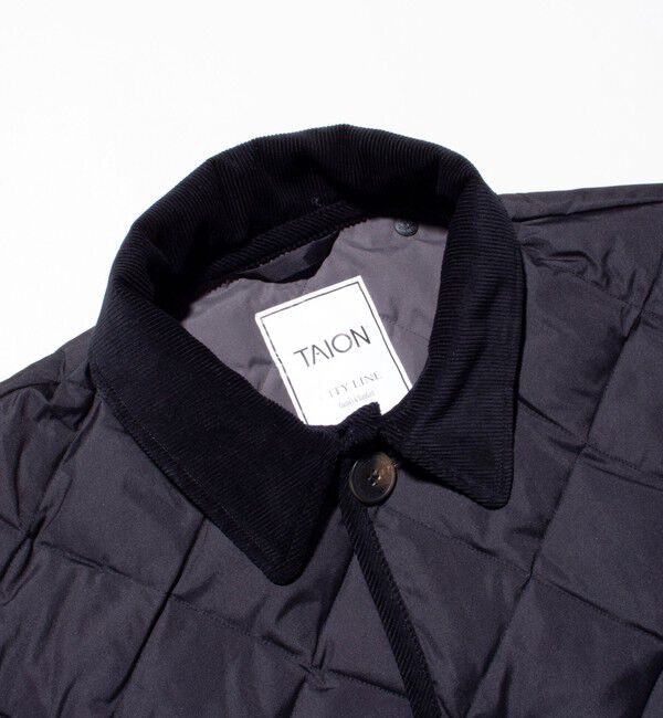 GLOSTER「【ビジカジ対応/新色追加】GLOSTER別注 TAION ダイヤキルト ダウンジャケット」|ダウン|