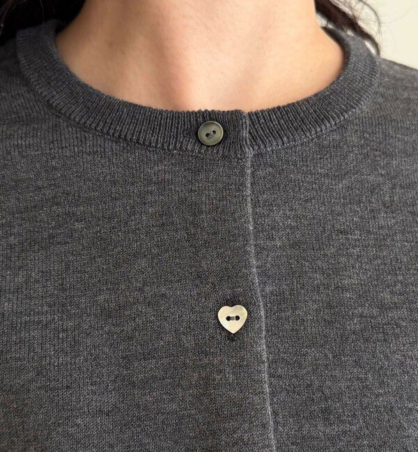 fredy emue「FR刺繍ベーシックカーディガン」|カーディガン|