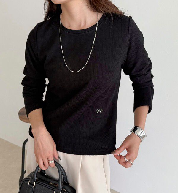 fredy emue「起毛テレココンパクトプルオーバー」|Tシャツ・カットソー|