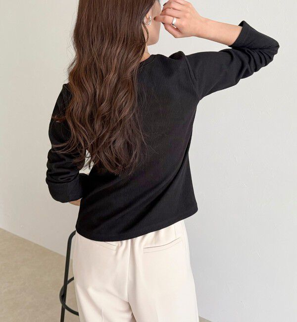 fredy emue「起毛テレココンパクトプルオーバー」|Tシャツ・カットソー|