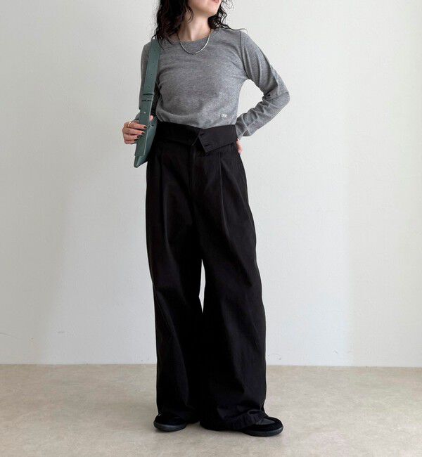 fredy emue「起毛テレココンパクトプルオーバー」|Tシャツ・カットソー|