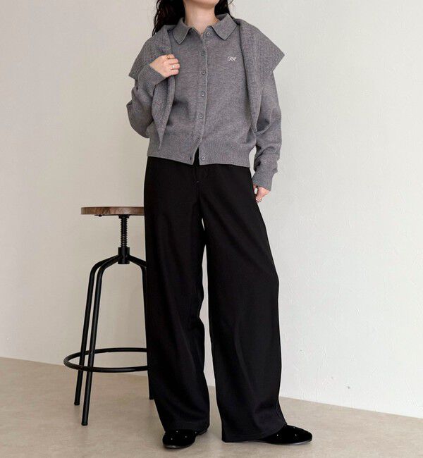 fredy emue「ウールライクイージーワークパンツ」|チノ|