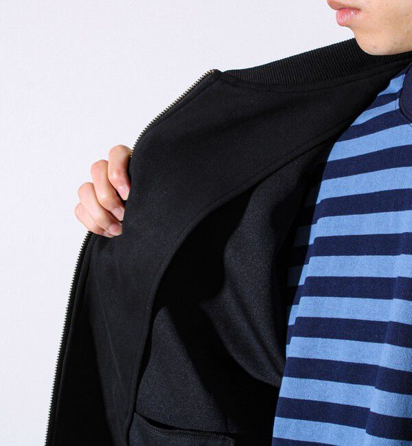 GLOSTER「【秋の新定番】フェイクスエードMA-1ジップブルゾン」|ブルゾン・スタジャン|