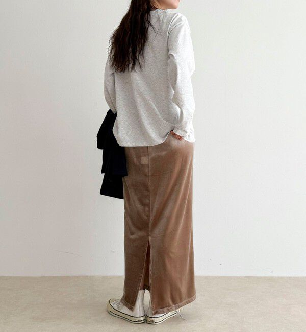 fredy emue「ベロアタイトスカート」|スカート|