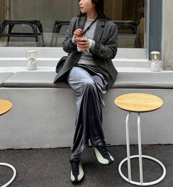 fredy emue「ベロアタイトスカート」|スカート|