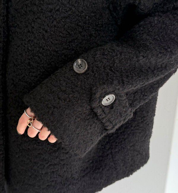 fredy emue「ループシャギースタンドカラーコート」|その他|