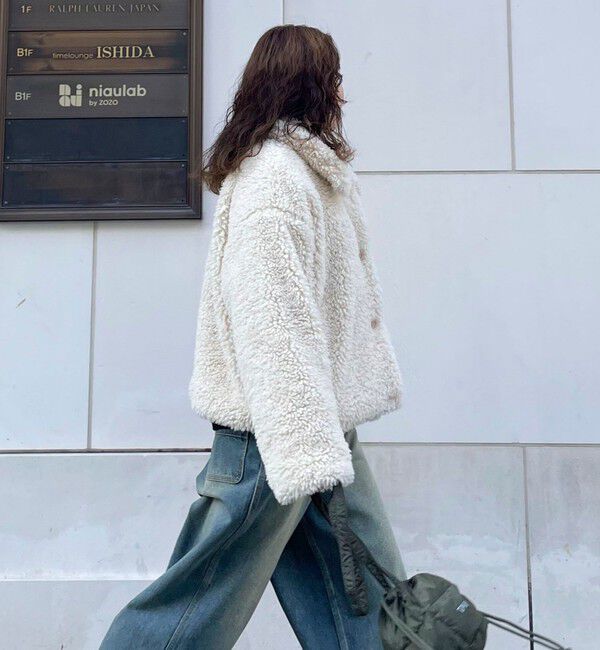 fredy emue「フェイクファーコート」|その他|