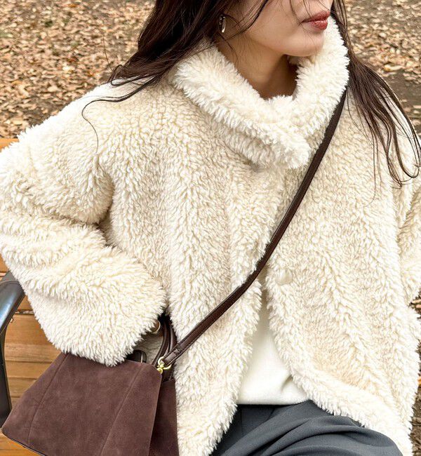 fredy emue「フェイクファーコート」|その他|