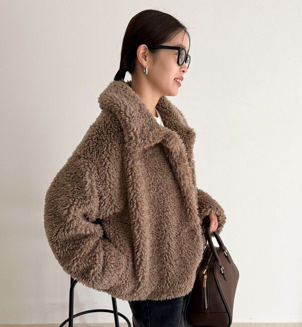 fredy emue「フェイクファーコート」|その他|