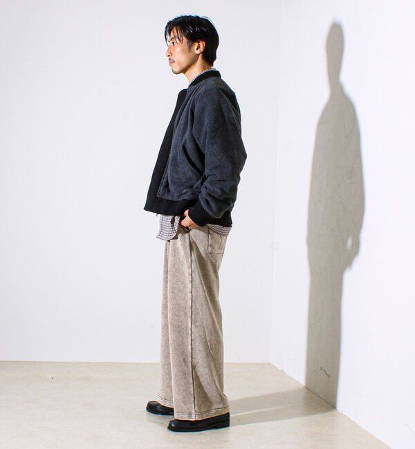 GLOSTER「【トレンド感あるルーズフィット】スノーウォッシュ スウェットパンツ」|その他|