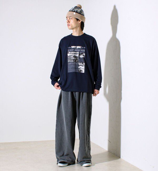 GLOSTER「【トレンド感あるルーズフィット】スノーウォッシュ スウェットパンツ」|その他|