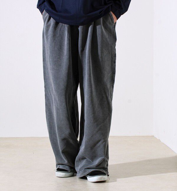 GLOSTER「【トレンド感あるルーズフィット】スノーウォッシュ スウェットパンツ」|その他|