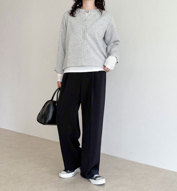 fredy emue「ポンチドット釦カーディガン」|カーディガン|