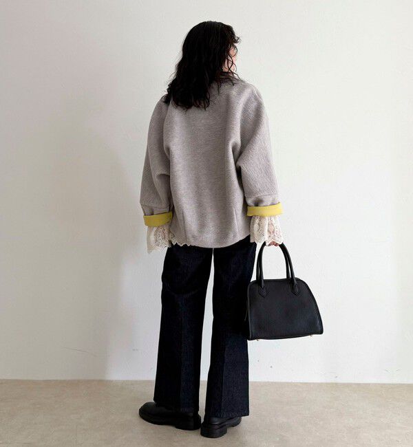 fredy emue「イタリアンエアリーノーカラーブルゾン」|ブルゾン・スタジャン|