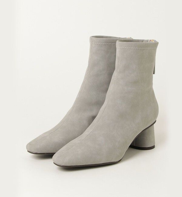 fredy emue「【JETEE/ジュテ】バックジップストレッチヒールブーツ」|ロングブーツ|