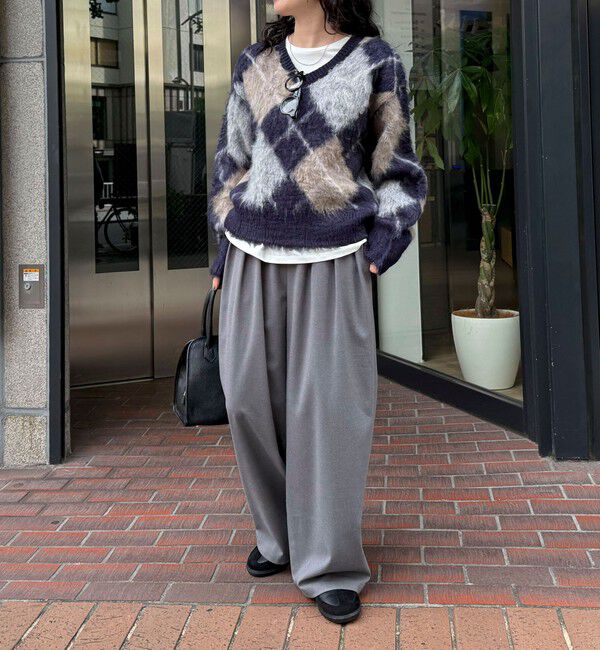 fredy emue「3タックハートリベットパンツ」|チノ|