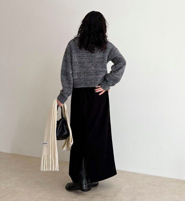 fredy emue「スパンコールニットカーディガン」|カーディガン|