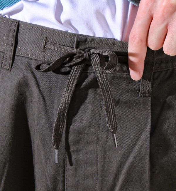 GLOSTER「【Dickies/ディッキーズ】TCツイル テーパードイージーパンツ」|チノ|