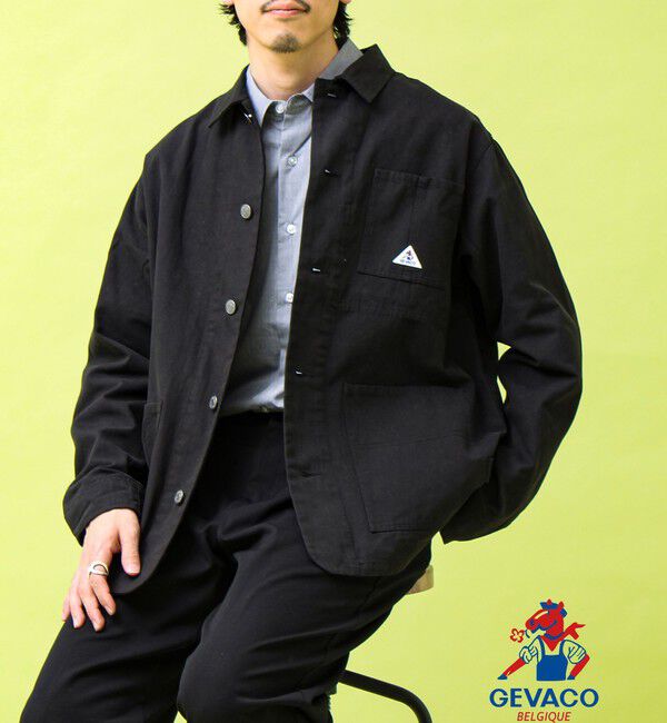 GLOSTER「【GEVACO/ゲバコ】12ozデニムカバーオール」|その他|ブラック