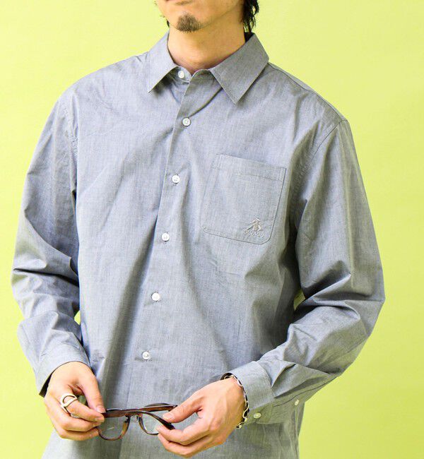 GLOSTER「【GEVACO/ゲバコ】シャンブレーシャツ」|シャツ・ブラウス|