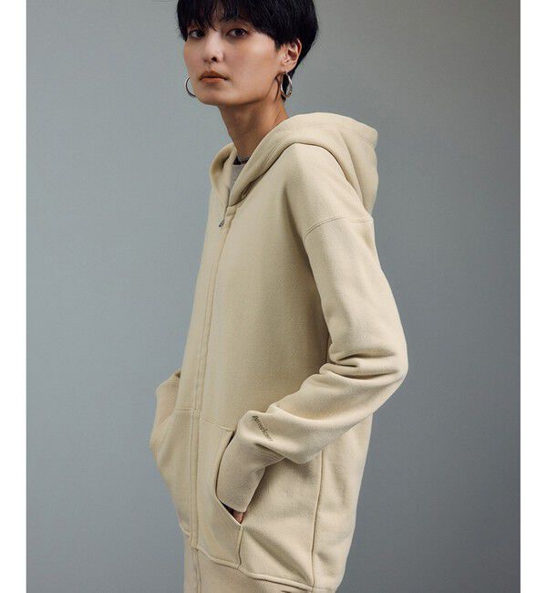SALON adam et rope'「【Americana（アメリカーナ） for SALON】別注ジップフーディー」|パーカー|ベージュ系(29)