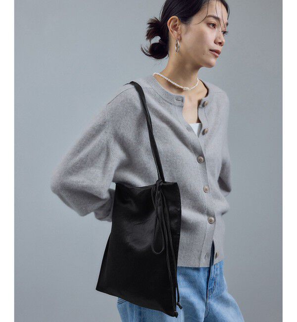 SALON adam et rope'「【WEB限定】コードチャーム付サテントート / A4」|トートバッグ|