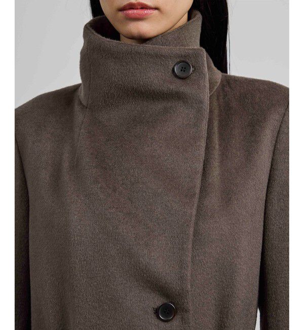 ROPE「プレミアムカシミヤ ロングコート【逸品・マルチWAY】【25AW】」|ステンカラーコート|