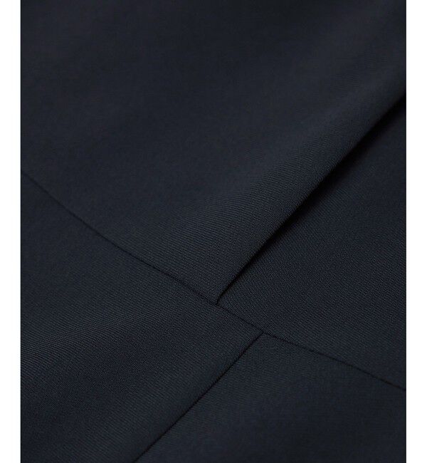 ROPE「トリアセダブルクロス ウエストコンシャスワンピース/イージーケア・セットアップ対応・25AW」|ワンピース|