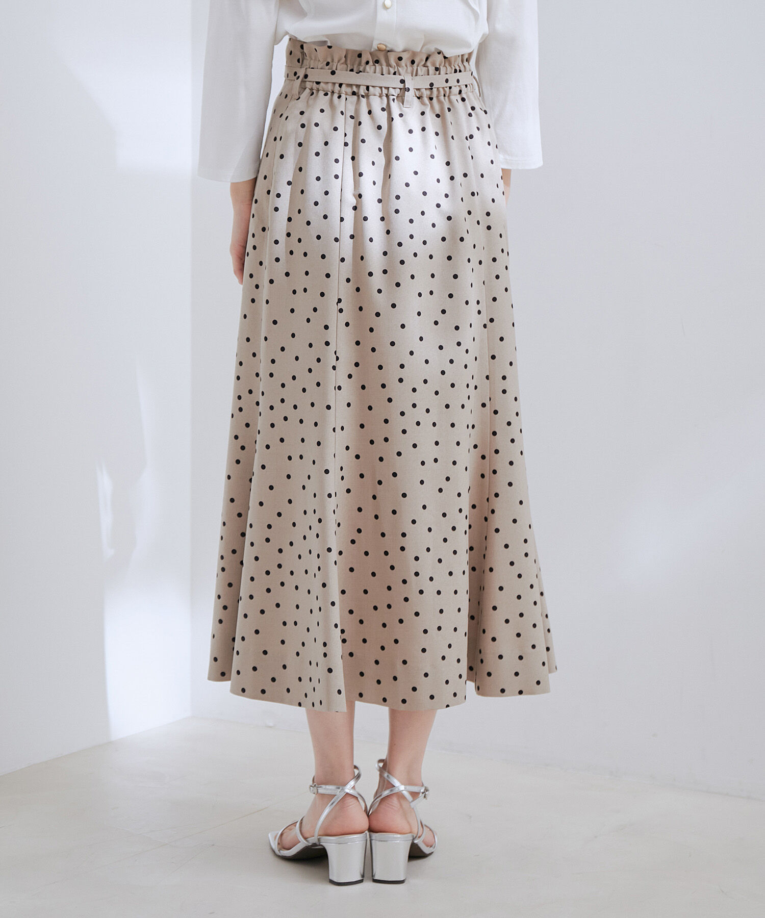 VIS「【新色】【接触冷感・洗える】美easy細ベルトマーメイドスカート」|スカート|