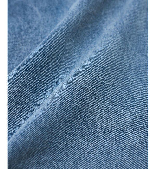 VIS「【洗える】フロントポケットハイウエストフレアデニム」|デニム|