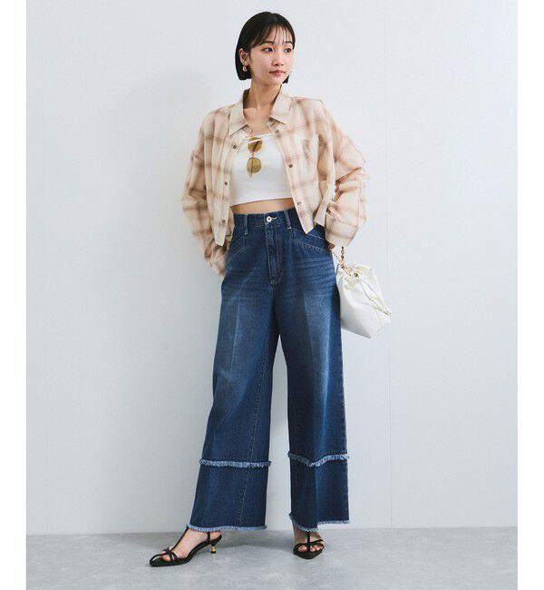 VIS「フリンジフレアデニム」|デニム|