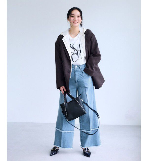 VIS「フリンジフレアデニム」|デニム|