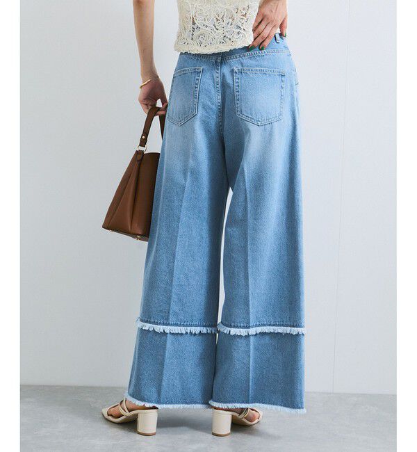 VIS「フリンジフレアデニム」|デニム|